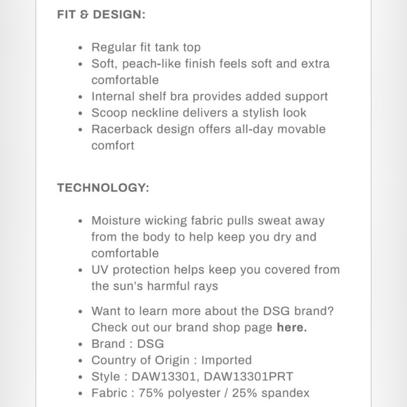 NWT DSG Women's Momentum Cropped Tank Top XL Black Rainbow Athletic Gym Running‎ - Picture 6 of 12